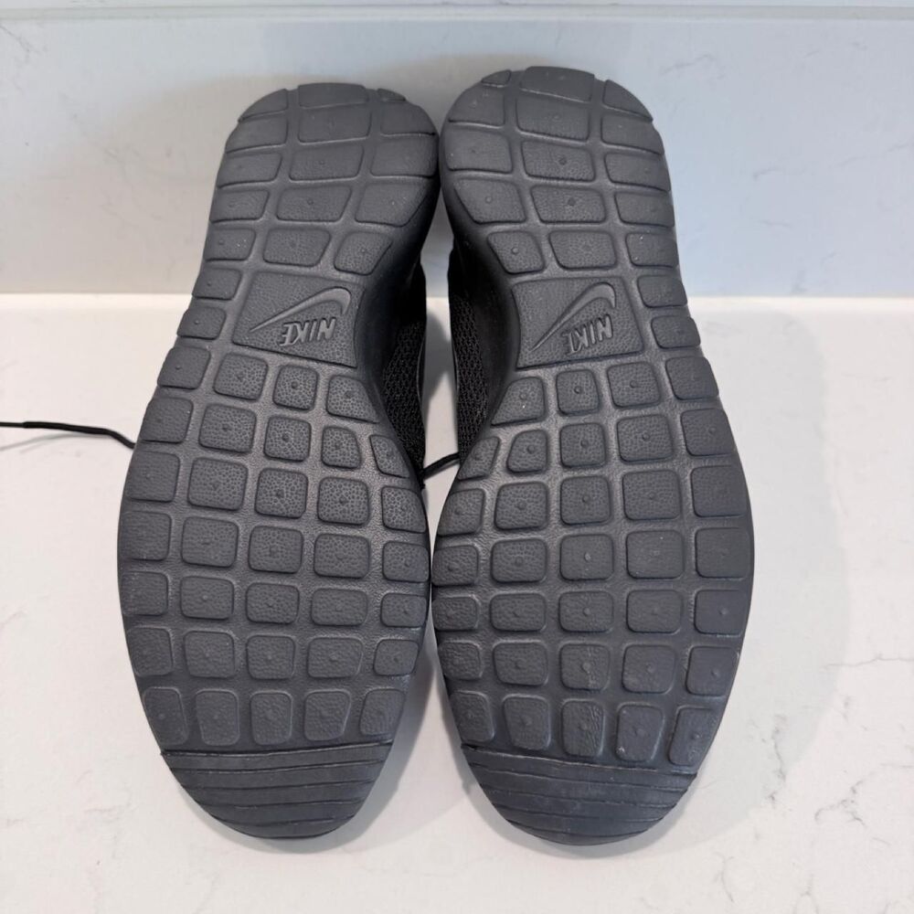 NEW Nike Men's Triple Black Roshe Run - Picture 5 of 7